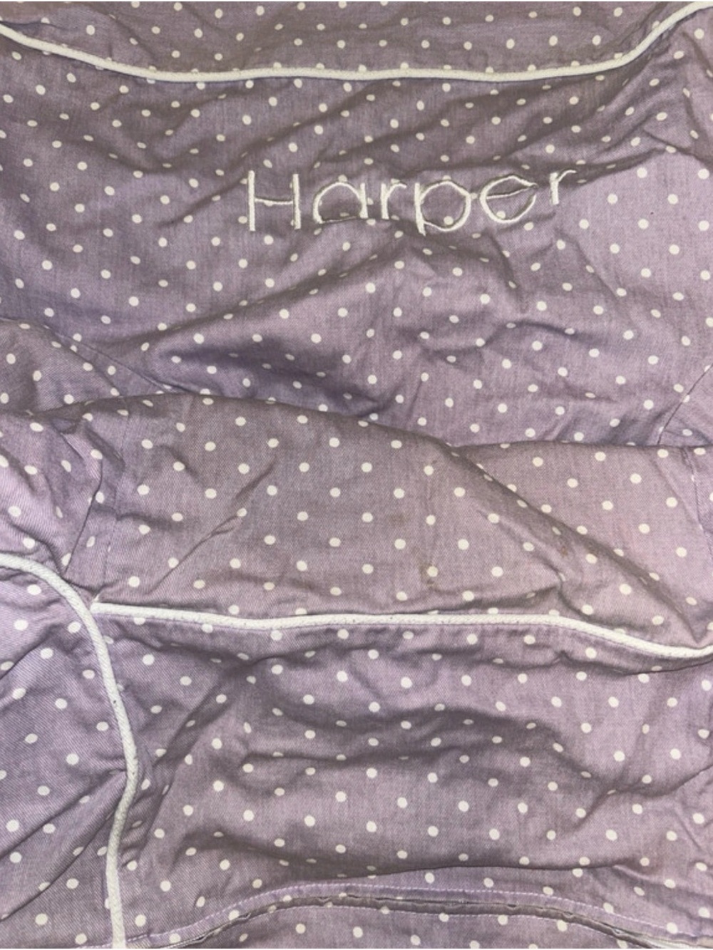 Pottery Barn Kids chair cover